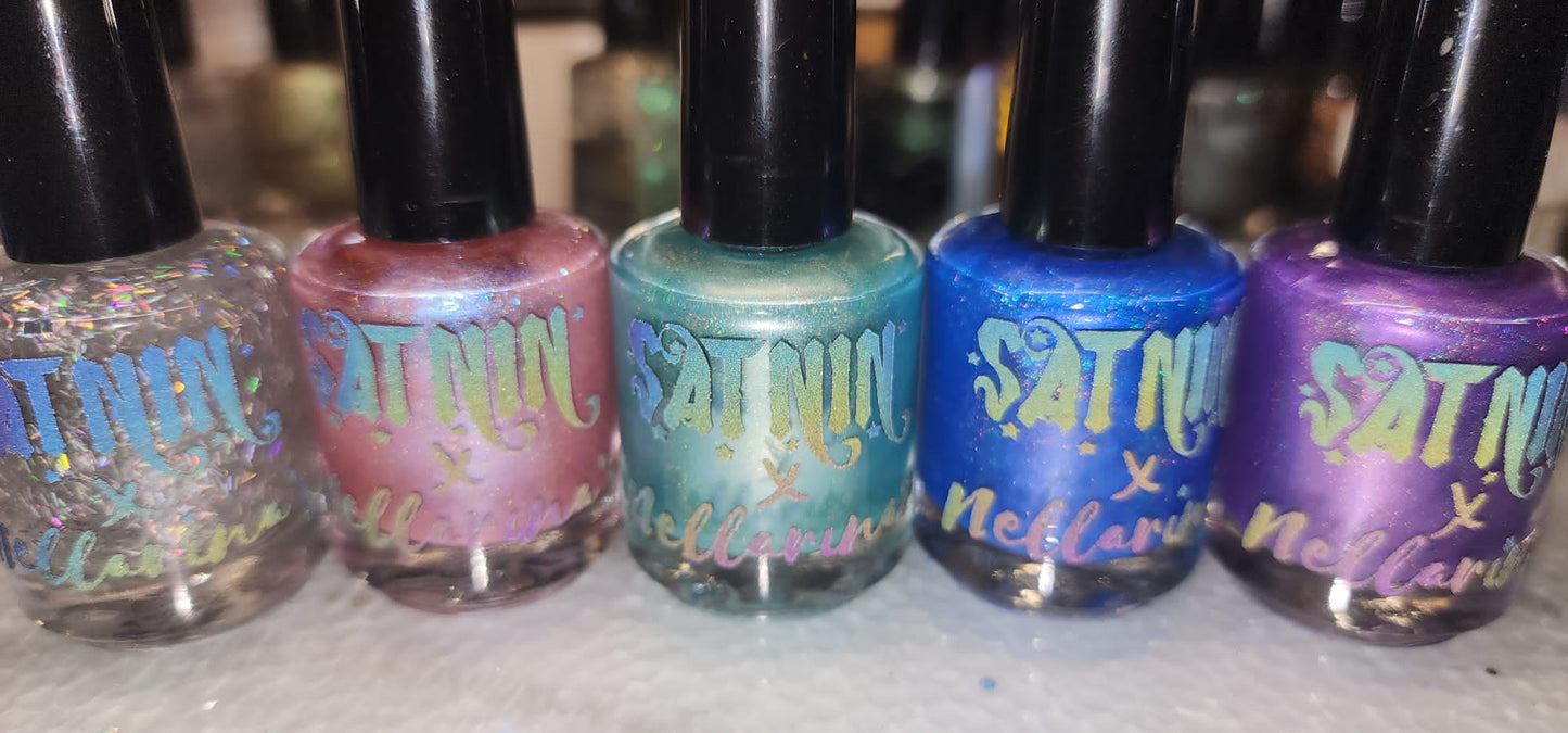 Limited edition Nellarina’s X Satnin Nail Polish Full Collection