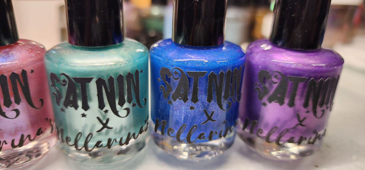 Limited edition Nellarina’s X Satnin Nail Polish Full Collection