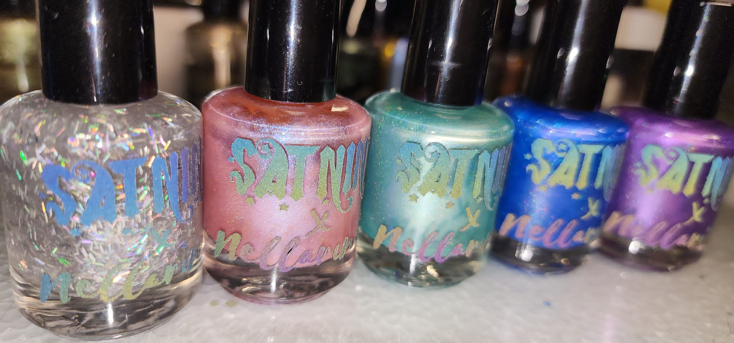 Limited edition Nellarina’s X Satnin Nail Polish Full Collection