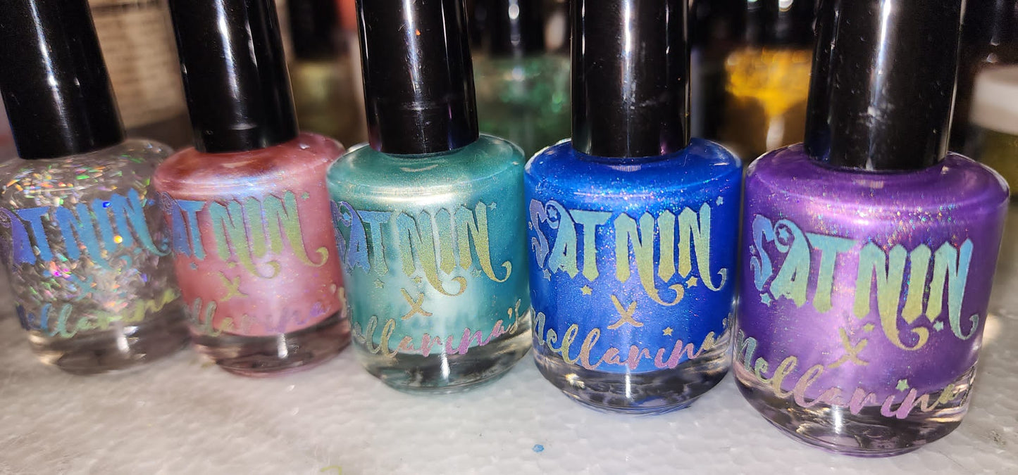 Limited edition Nellarina’s X Satnin Nail Polish Full Collection