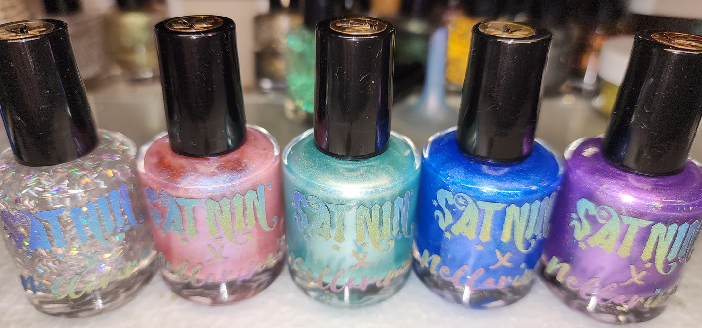 Limited edition Nellarina’s X Satnin Nail Polish Full Collection