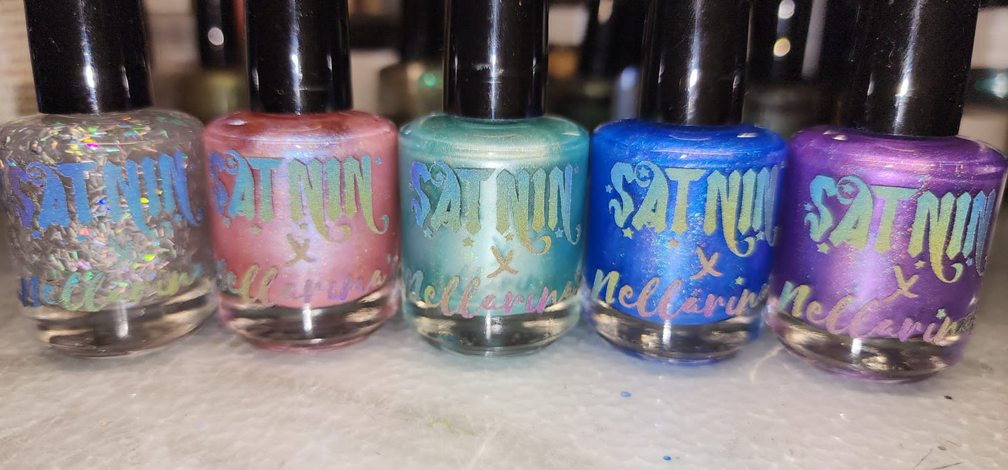 Limited edition Nellarina’s X Satnin Nail Polish Full Collection